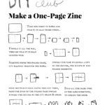 Instructions for making a 1-page zine (jpg)