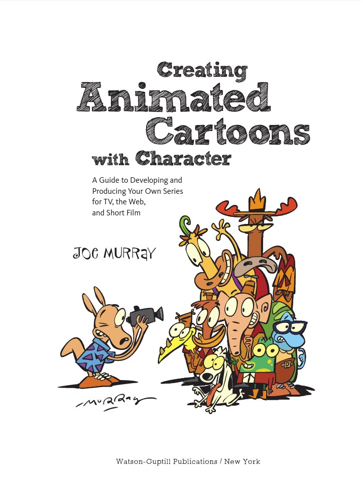 cover of Creating Animated Cartoons with Character